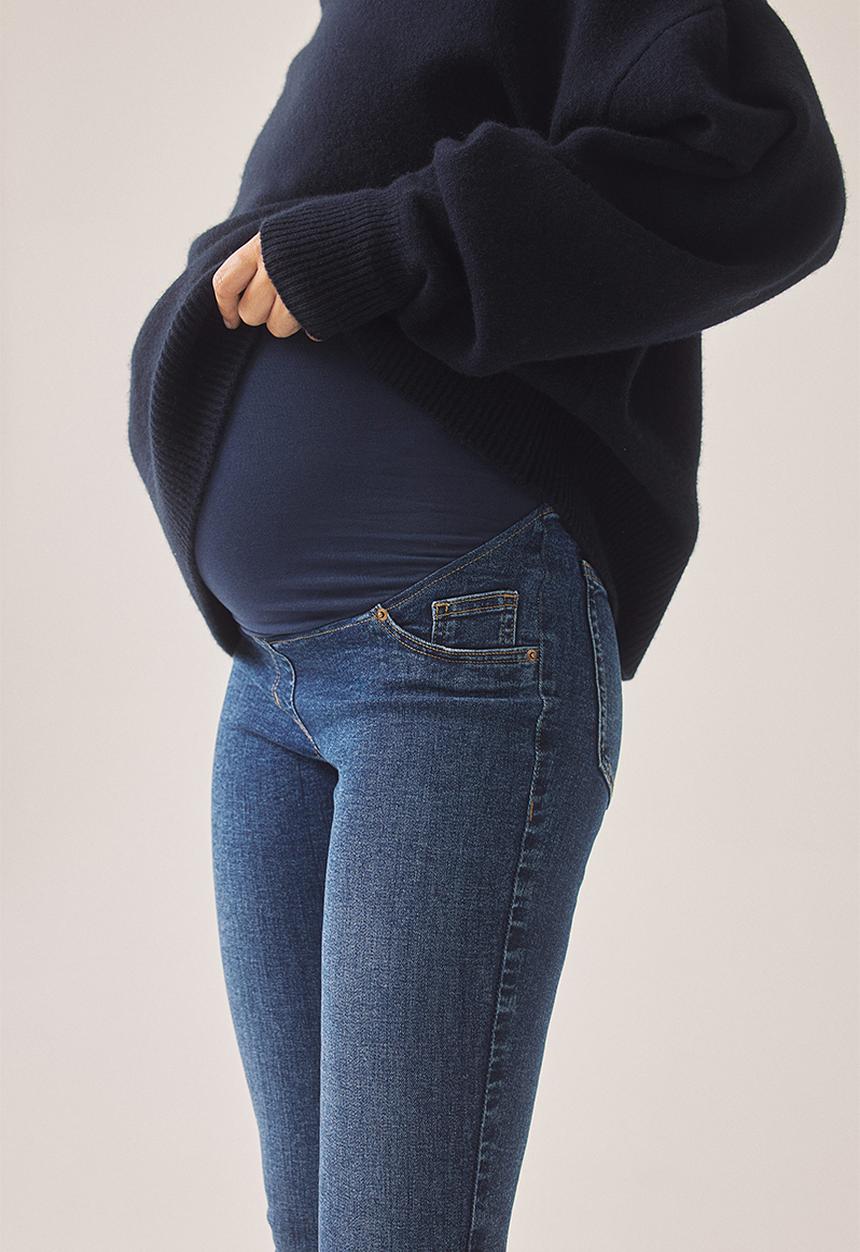 H&M - Mama skinny jeans - denim blue