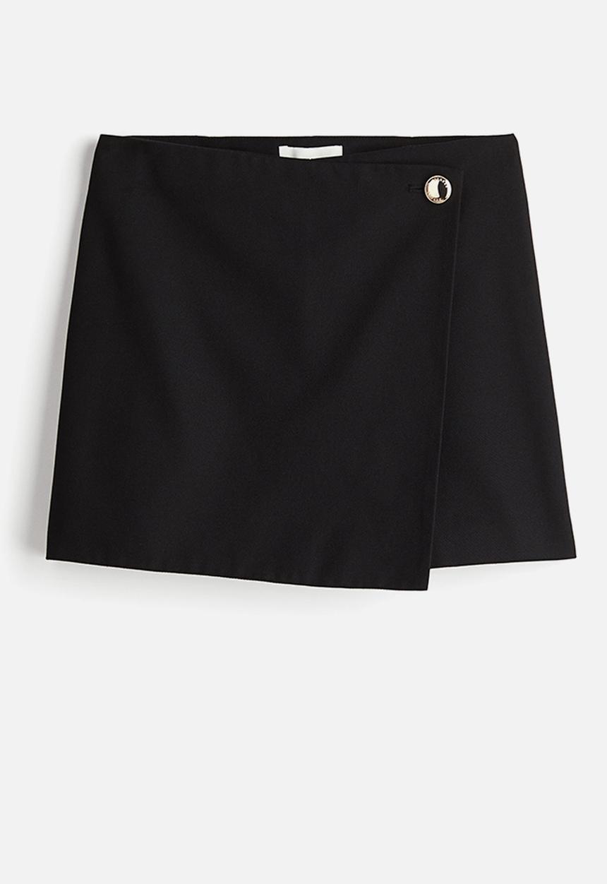 H&M - Mini skort - black