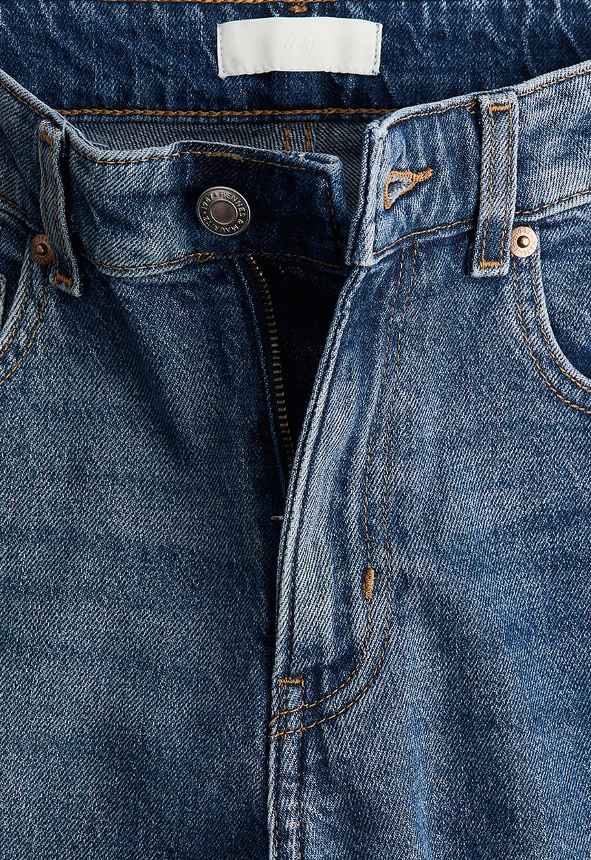 H&M - Wide high jeans - blue