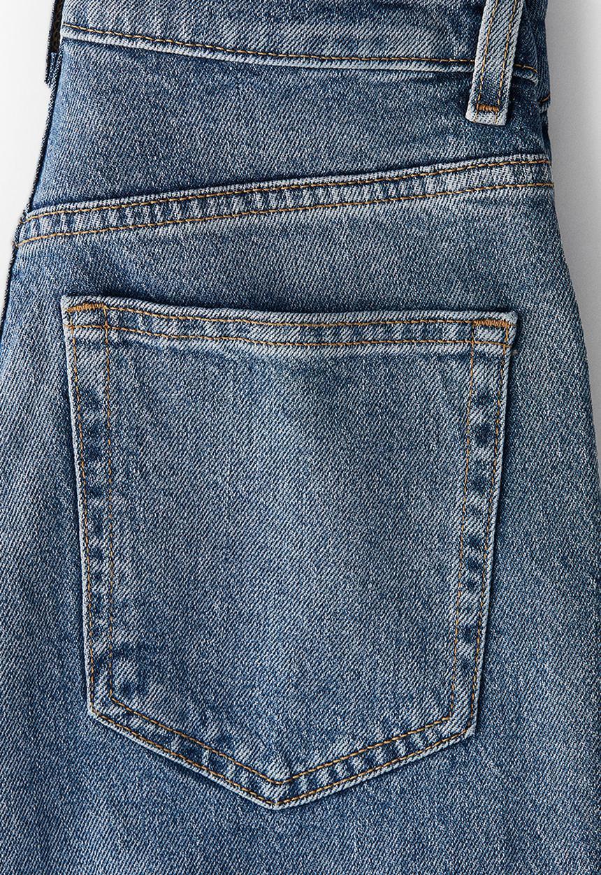 H&M - Wide high jeans - blue