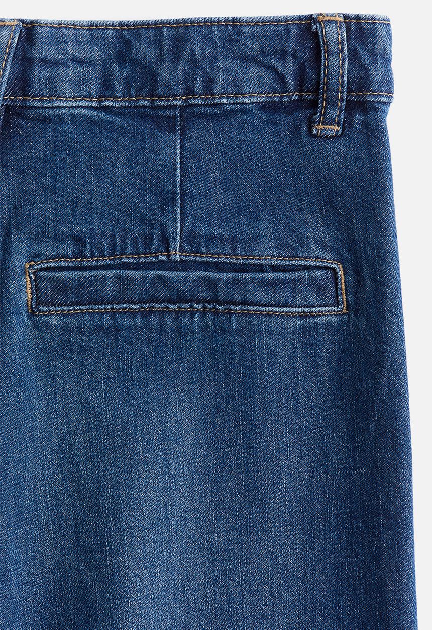 H&M - Cropped twill trousers - blue