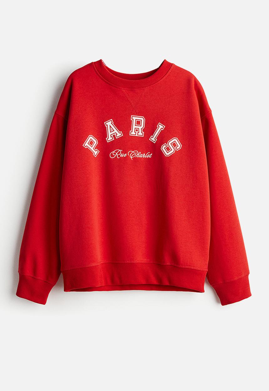 H&M - Sweatshirt - red