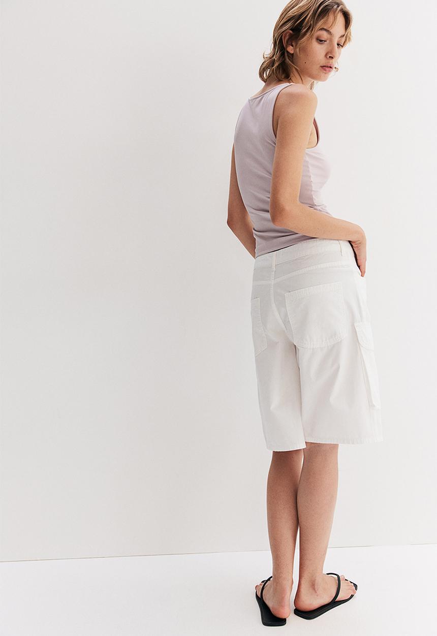 H&M - Square-neck vest top - pink