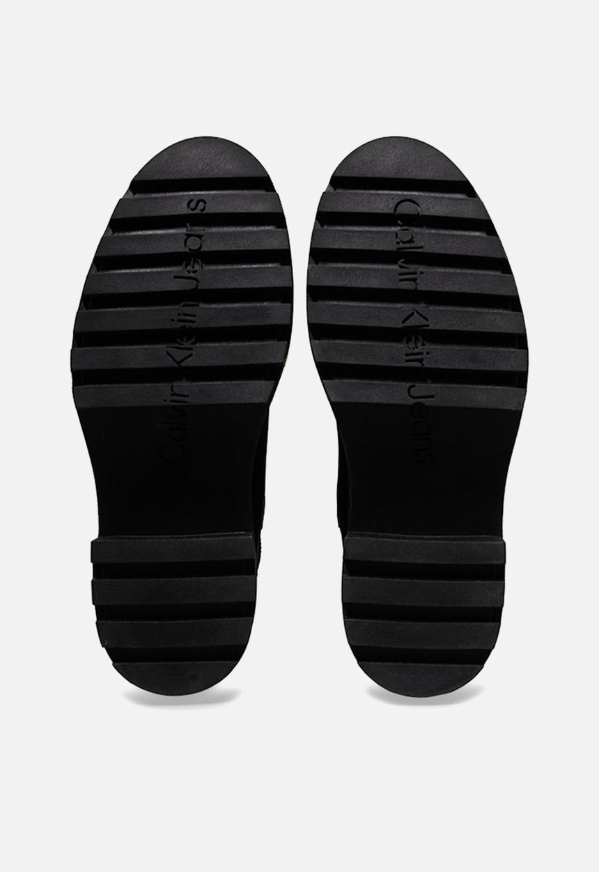 Calvin Klein - Chunky leather chelsea boot - triple black