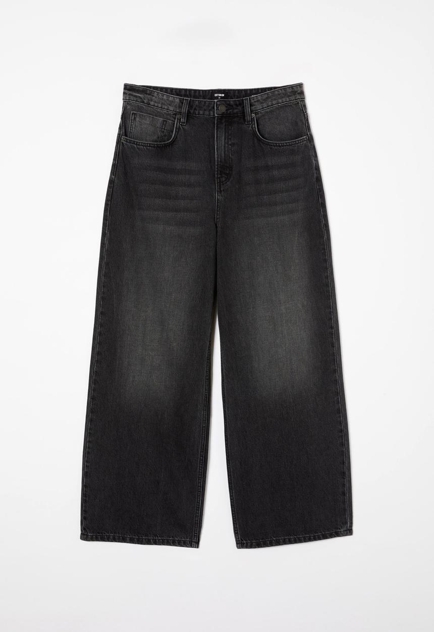 Cotton On - Super baggy jean - y2k washed black