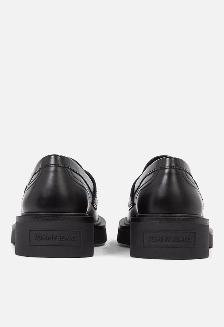 Tommy Hilfiger - Hardwear leather loafer - black