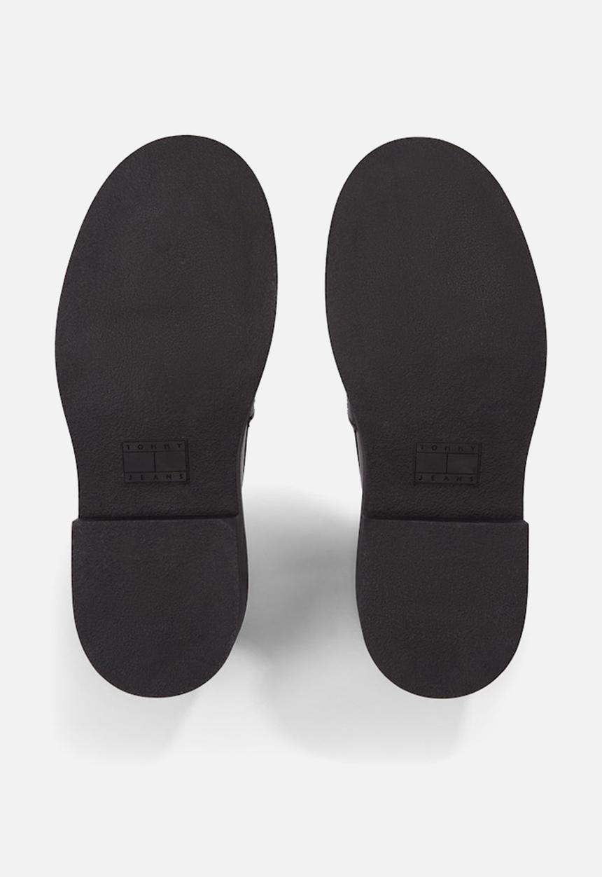 Tommy Hilfiger - Hardwear leather loafer - black