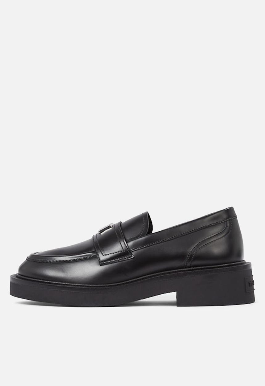 Tommy Hilfiger - Hardwear leather loafer - black