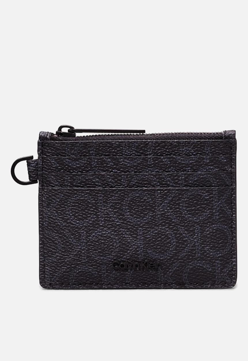 Calvin Klein - Ck Must Mono Cardholder 6Cc Zip - Classic Mono Black
