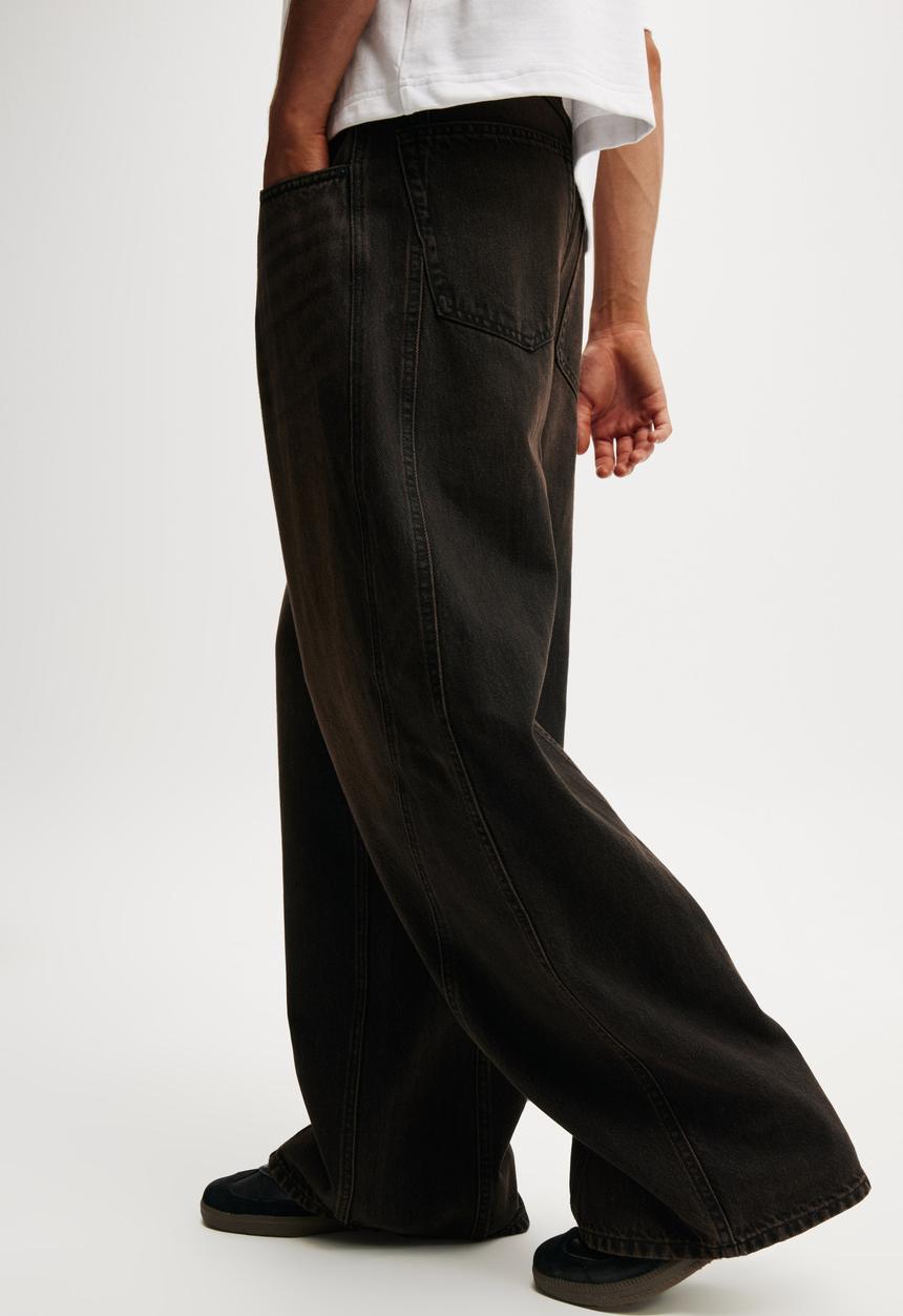 Cotton On - Super Baggy Balloon Jean - Burnt Black