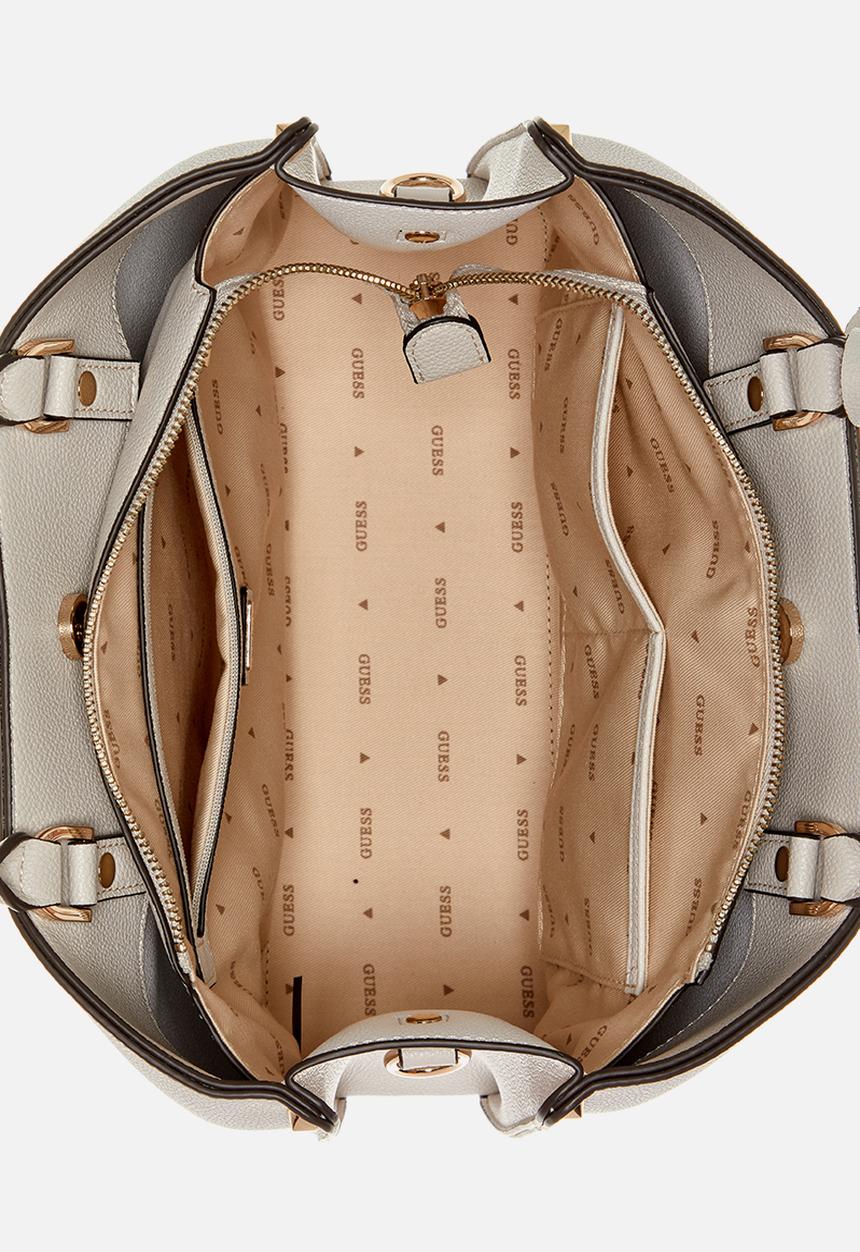 GUESS - Meridian girlfriend satchel - ivory