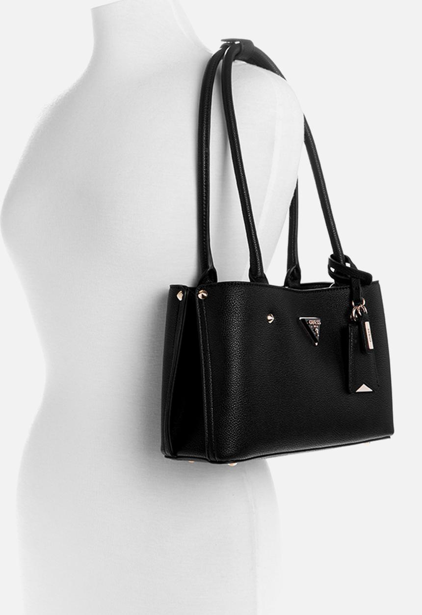 GUESS - Meridian shoulder satchel - black