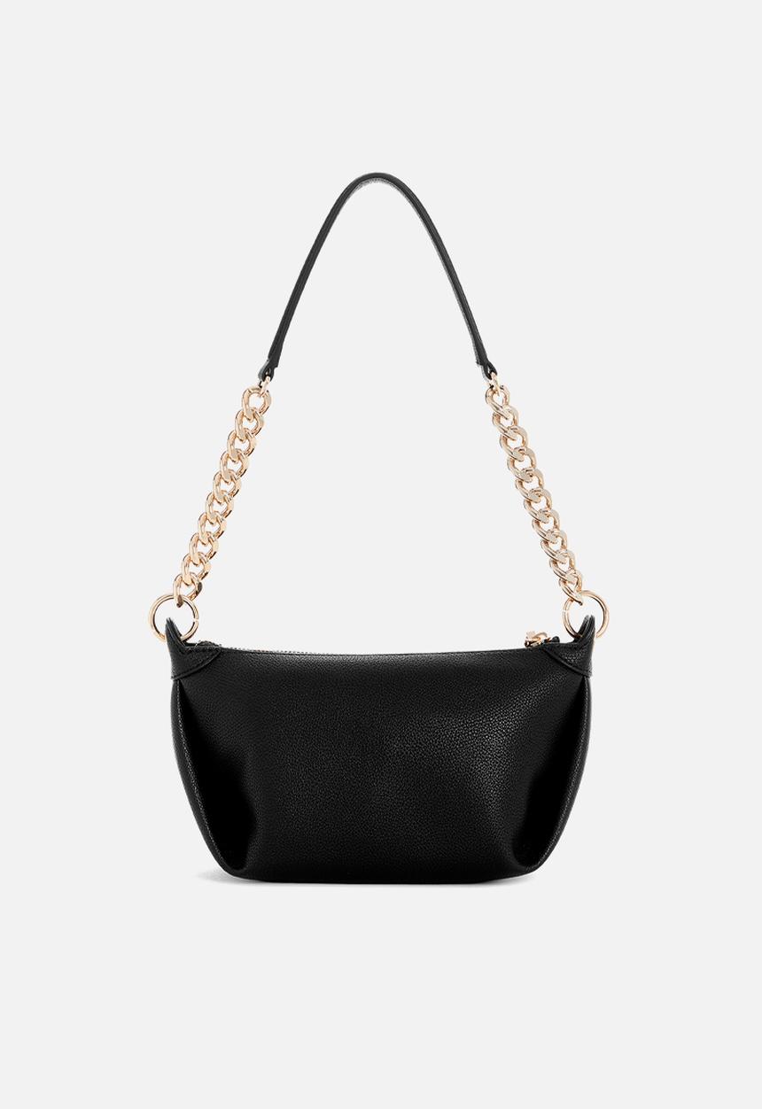 GUESS - Meridian top zip shoulder bag - black