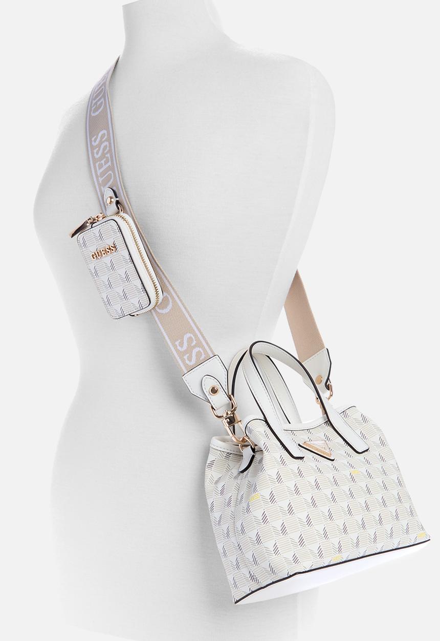 GUESS - G wave mini tote - stone logo