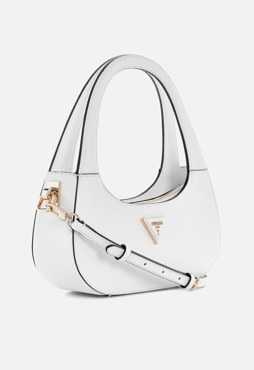 GUESS - Eco jazlynn hobo crossbody - white