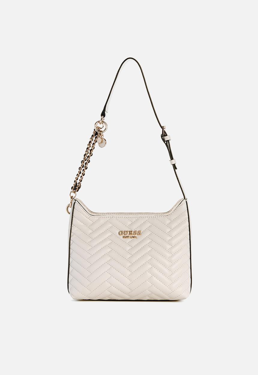 GUESS - Anning shoulder bag - stone