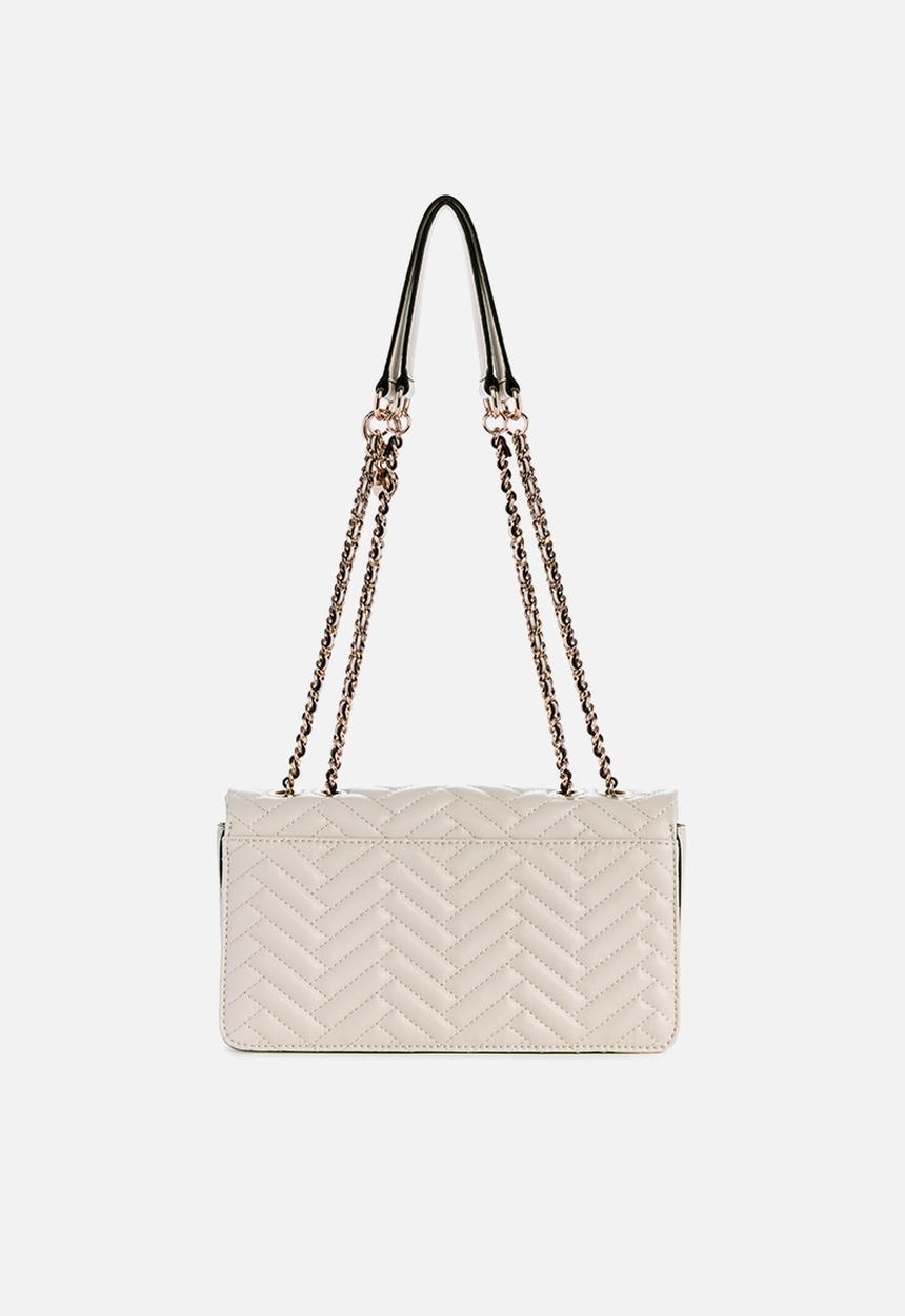 GUESS - Anning convertible crossbody flap - stone