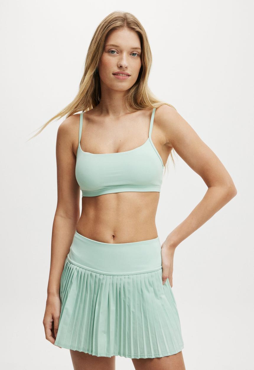 Cotton On - Workout Yoga Crop - Silt Green