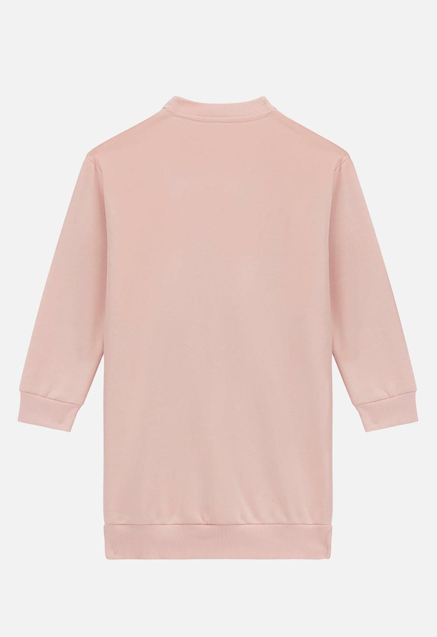 GUESS - Long sleeve active dress - pink roses