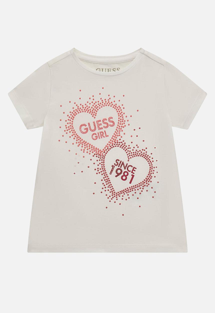 GUESS - Short Sleeve T-shirt - pure white