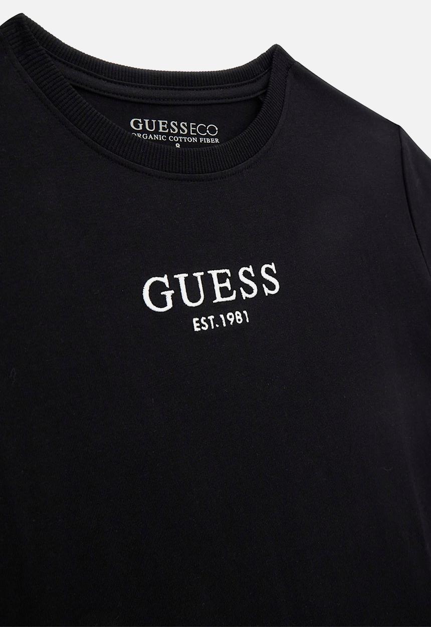GUESS - Short sleeve T-shirt - jet black a996