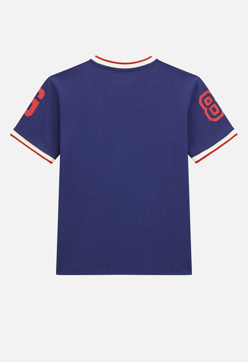 GUESS - Oversize short sleeve T-shirt v neck - gloaming