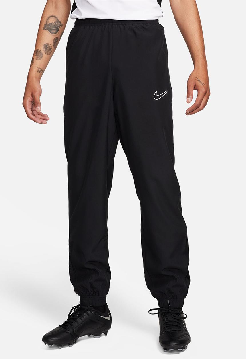 Nike - Dri-FIT Academy Woven Track Pants - Black/Black/White