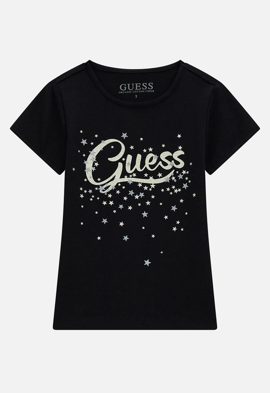 GUESS - Short sleeve T-shirt - jet black a996