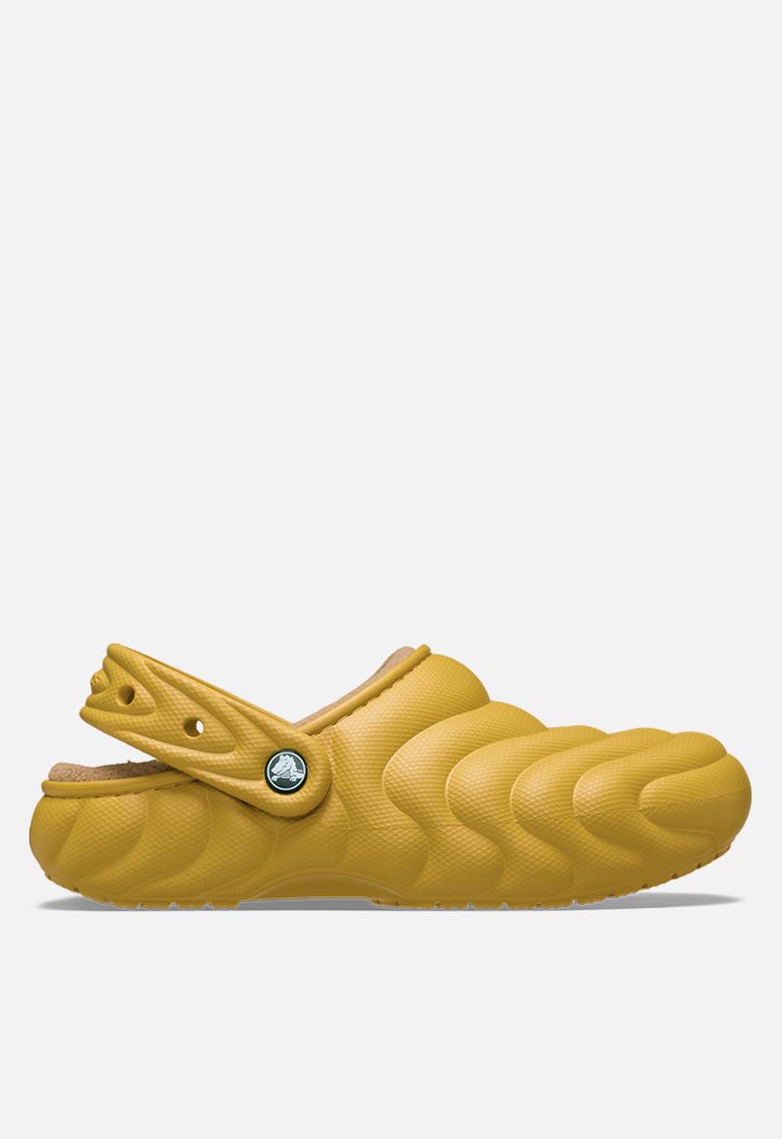 Crocs - Classic lined overpuff clog - yellow 