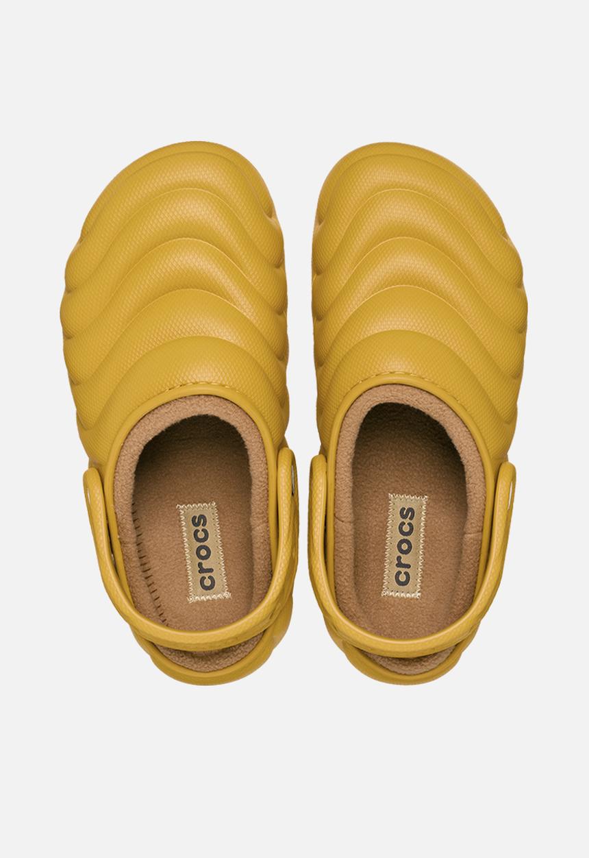 Crocs - Classic lined overpuff clog - yellow 