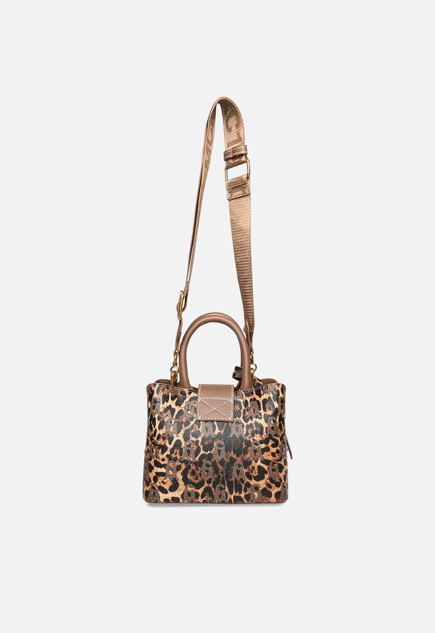 Steve Madden - Btenor top handle bag-leopard print