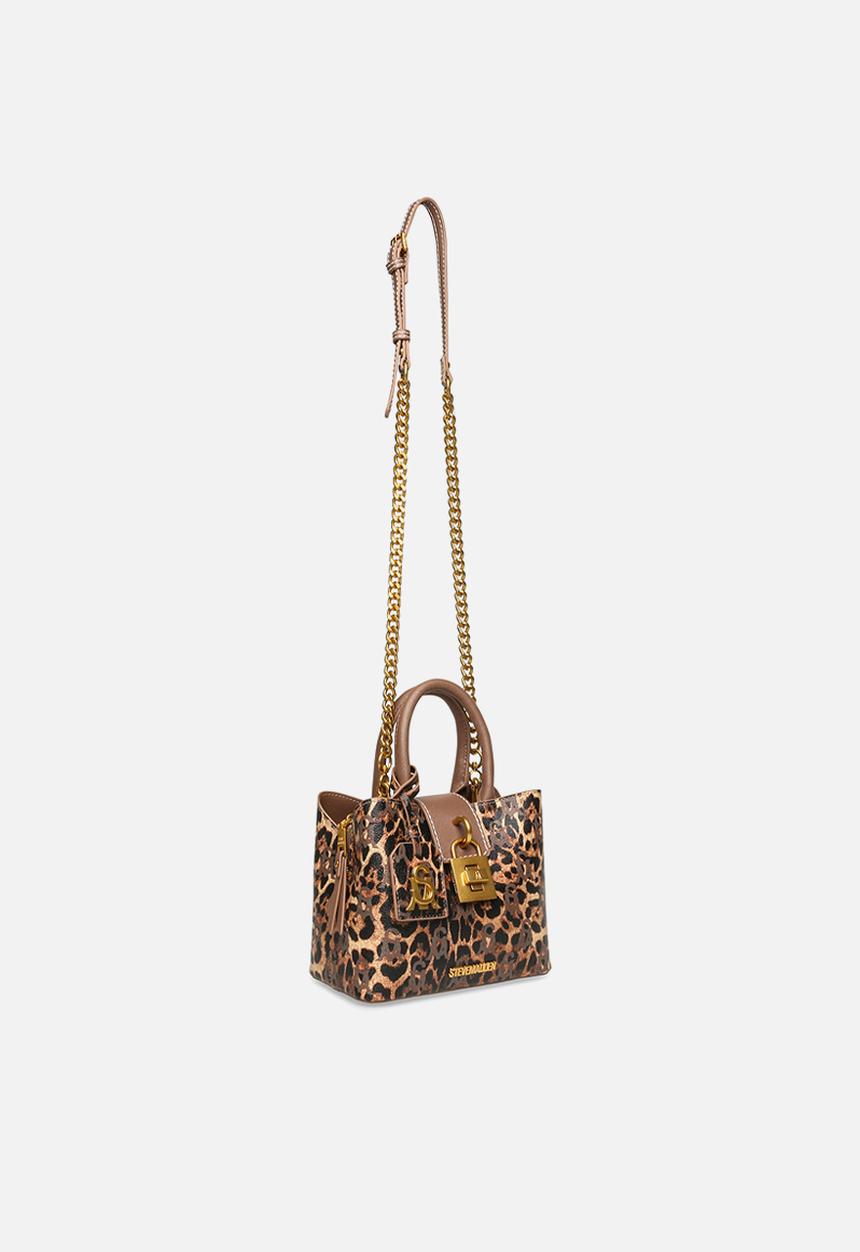 Steve Madden - Btenor top handle bag-leopard print