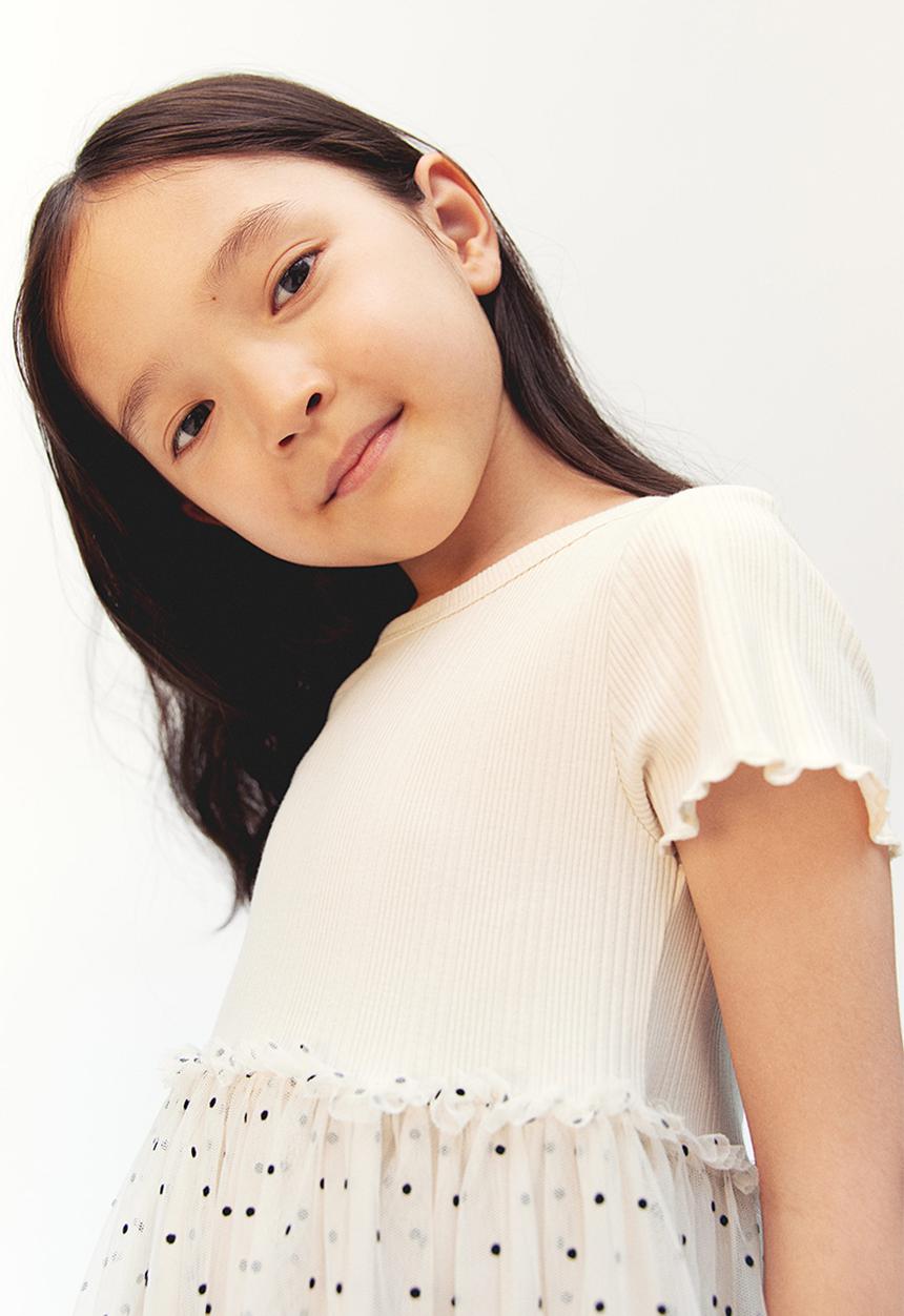 H&M - Tulle dress - white,multi