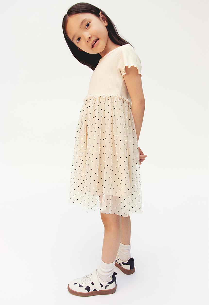 H&M - Tulle dress - white,multi