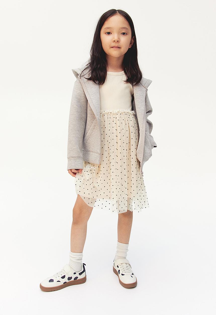 H&M - Tulle dress - white,multi