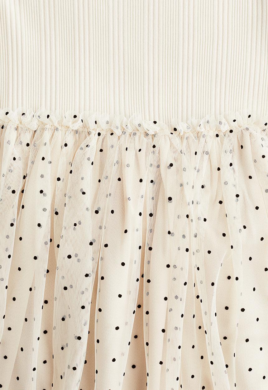 H&M - Tulle dress - white,multi