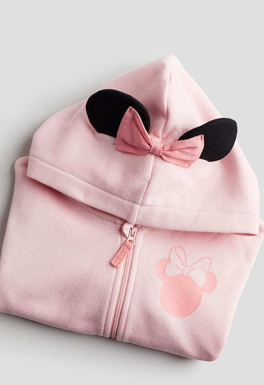H&M - Zip-through hoodie - pink
