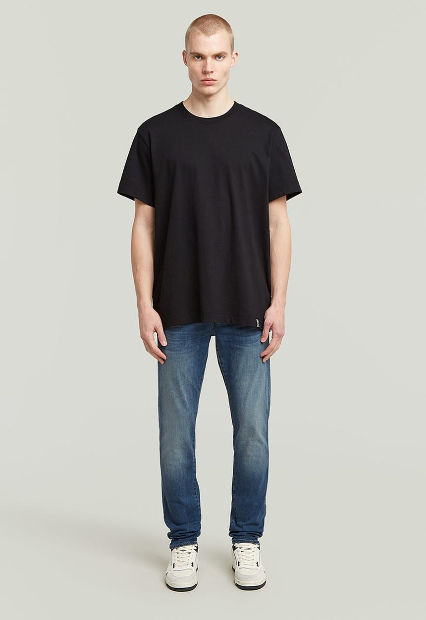 G-STAR - 3301 slim-elto super stretch jeans - vintage medium aged
