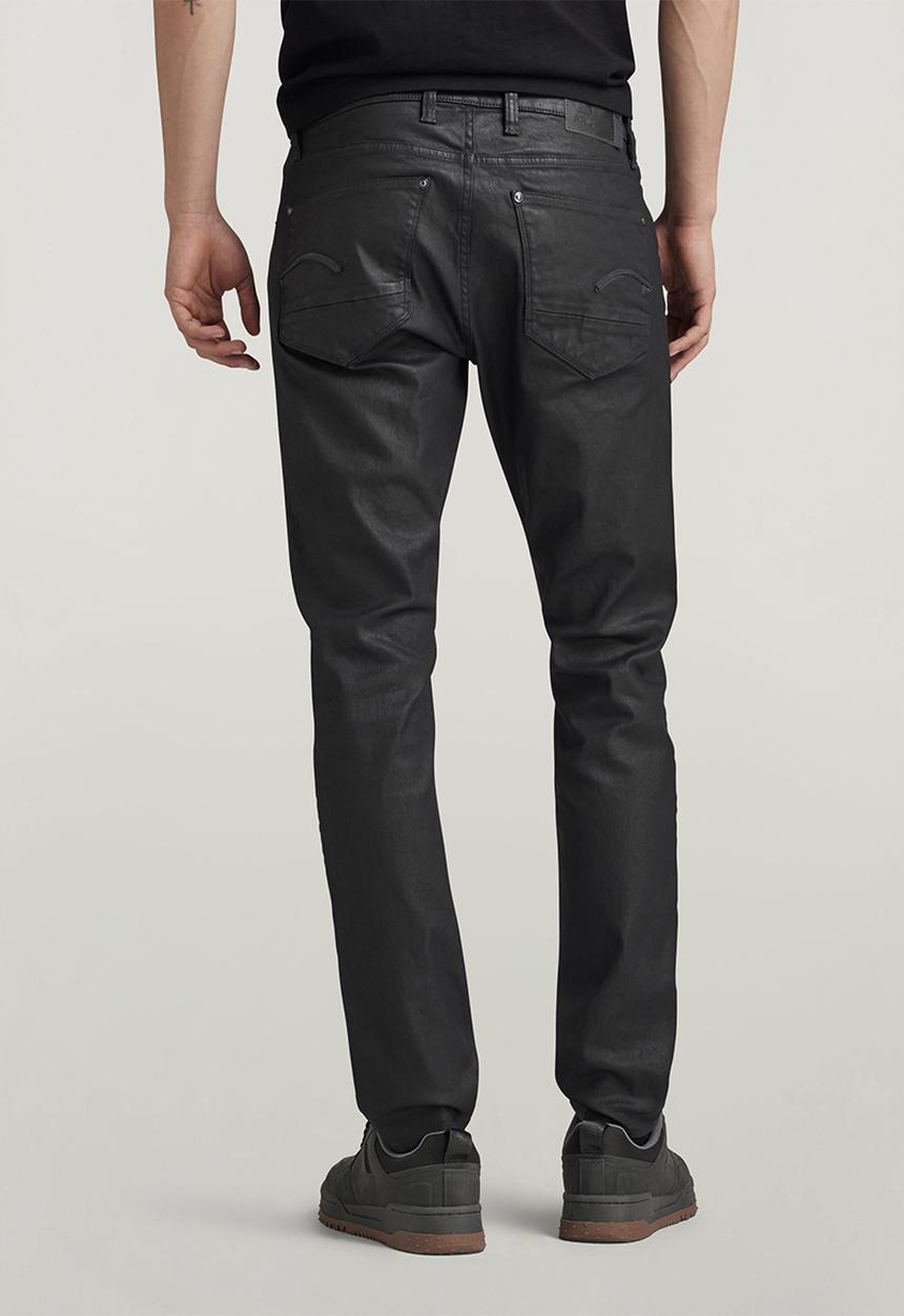 G-STAR - Revend Skinny Black pintt stretch denim - 3D dark aged