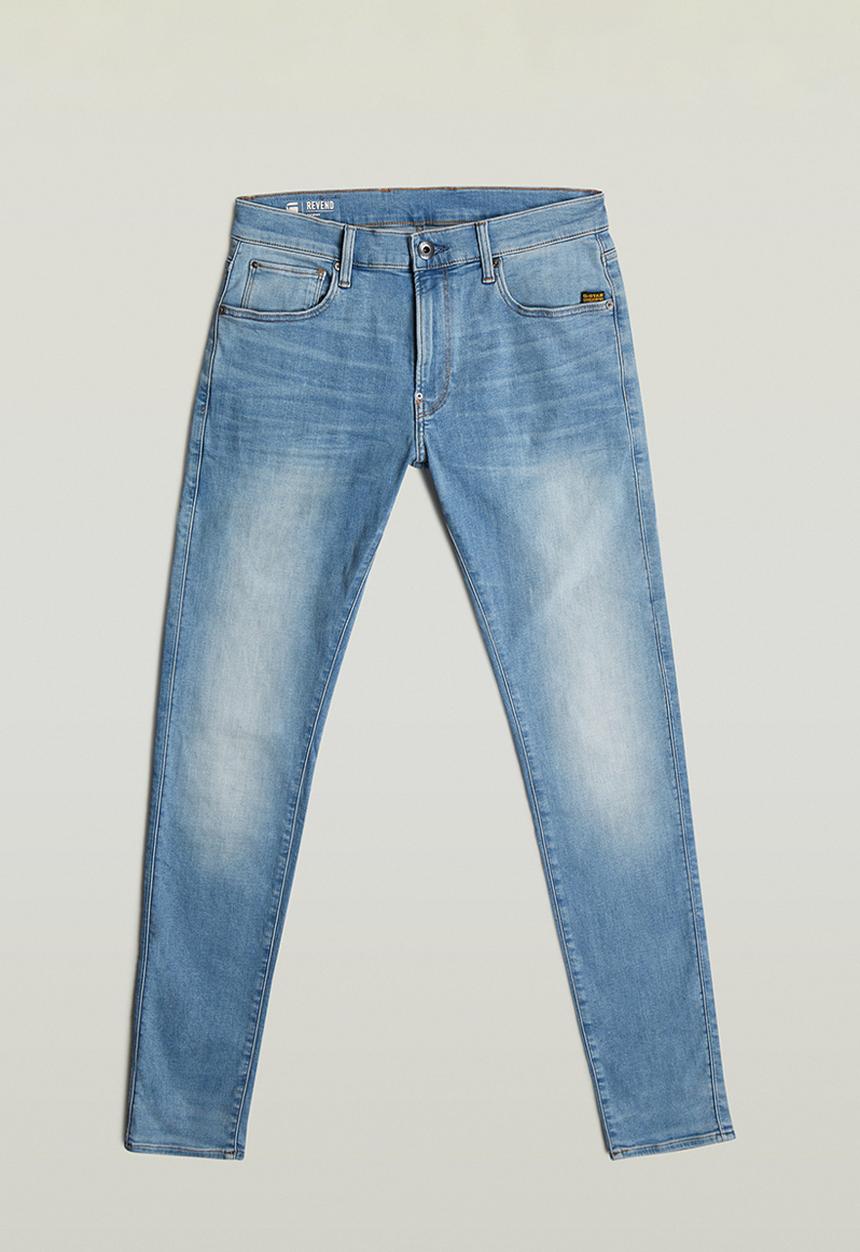G-STAR - Revend skinny jeans - medium aged blue