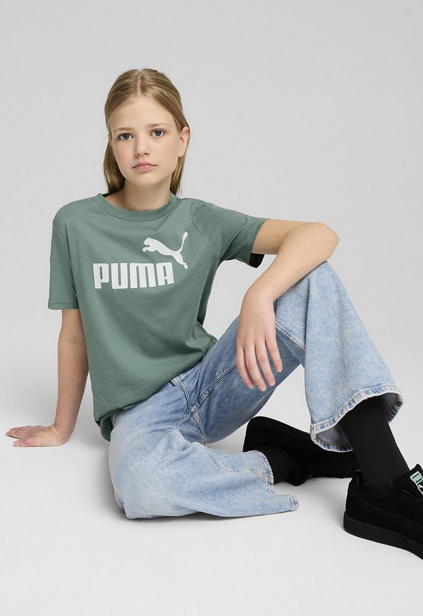 PUMA - Ess no. 1 logo tee g - green moon