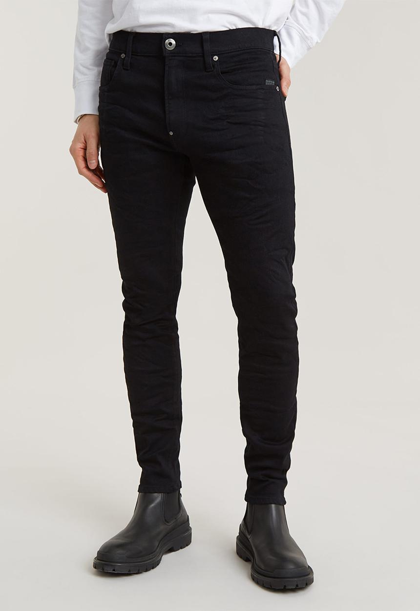 G-STAR - Revend skinny - Elto nero black f superstretch