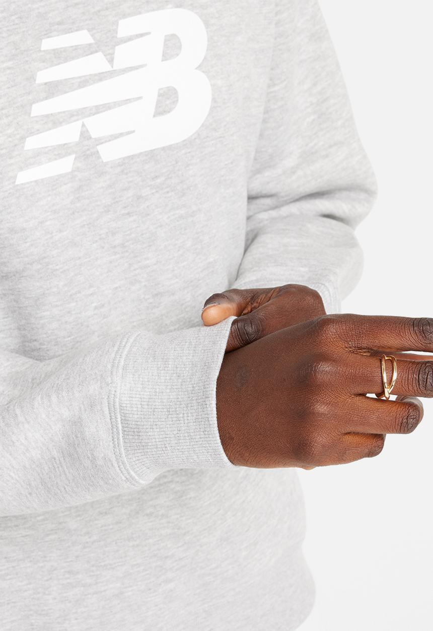 New Balance  - NB Sport Brushed Fleece Crew - Athletic Grey