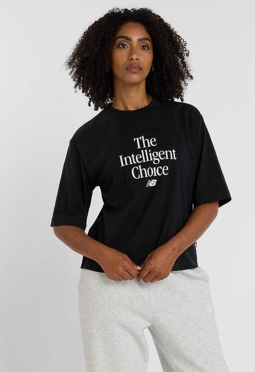New Balance  - New Balance The Intelligent Choice Tee - Black
