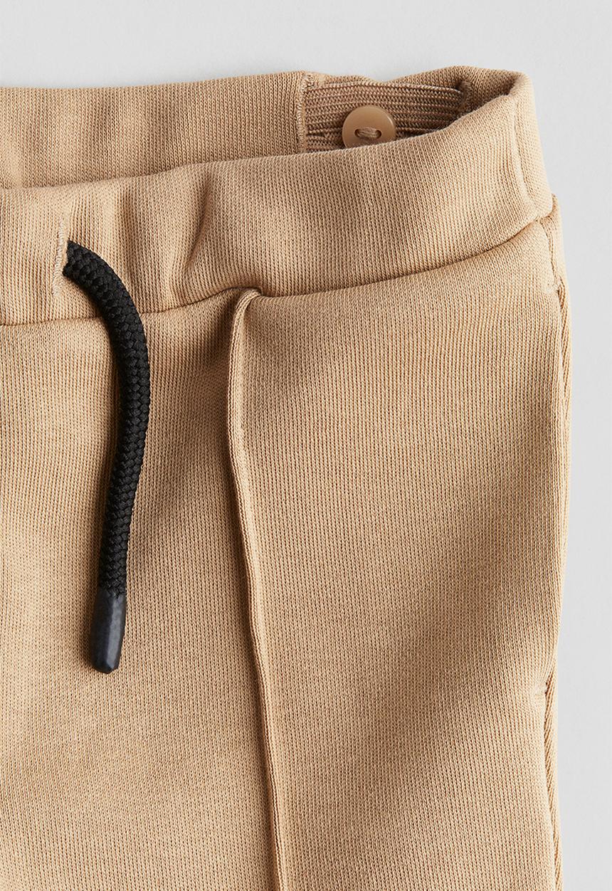 H&M - Crease-leg joggers - beige