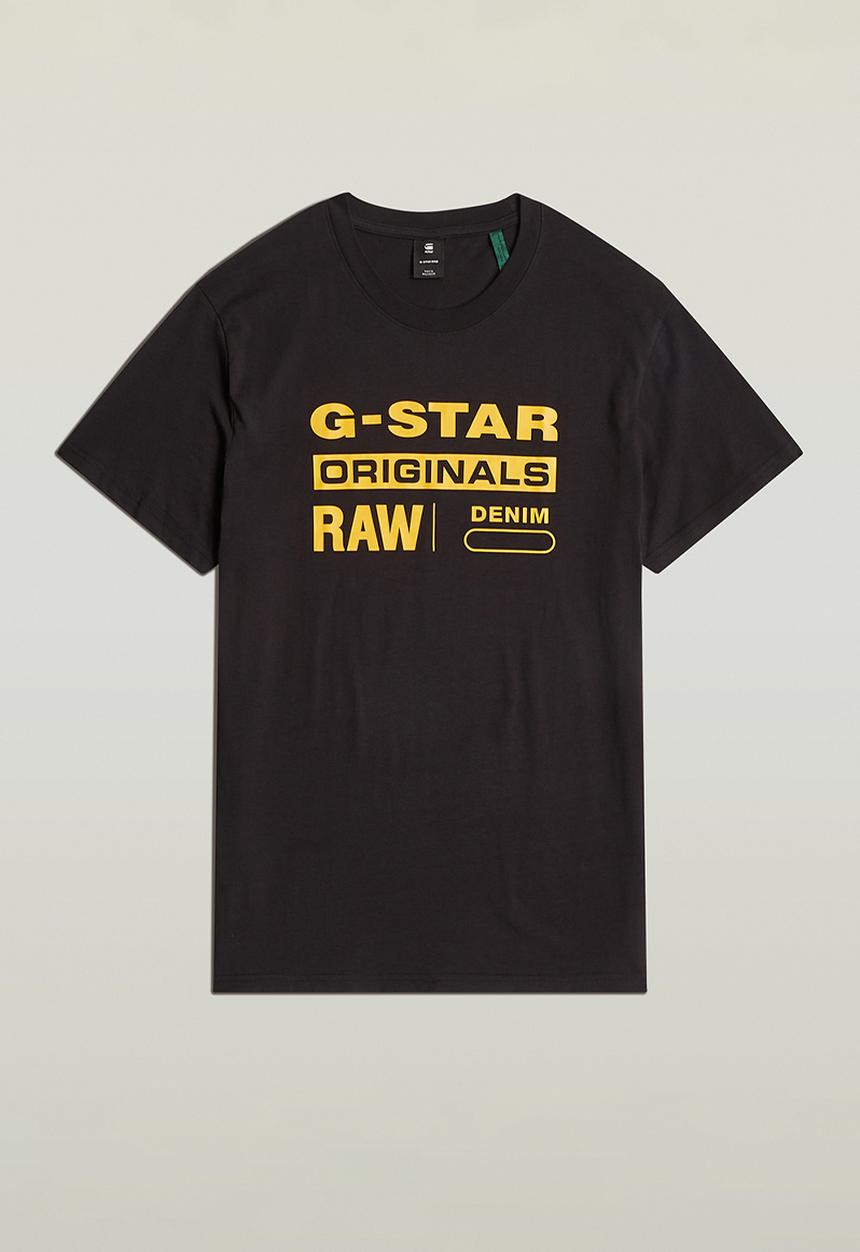 G-STAR - Graphic 8 r t s\s - dark black