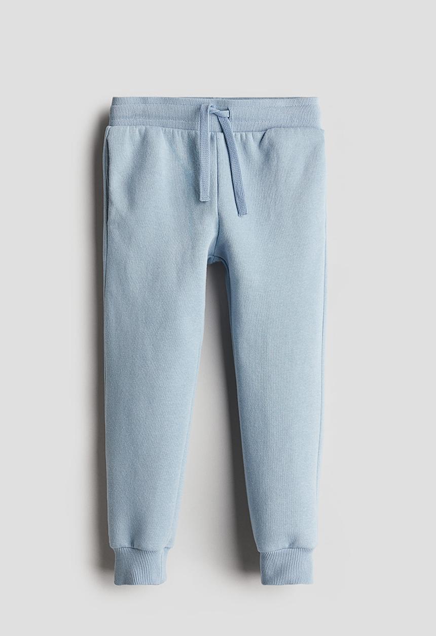 H&M - Brushed-inside joggers - light dusty blue