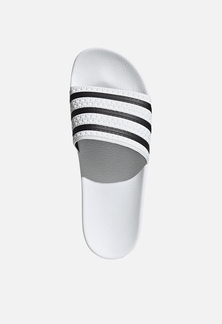 adidas Originals - Adilette - white & core black 