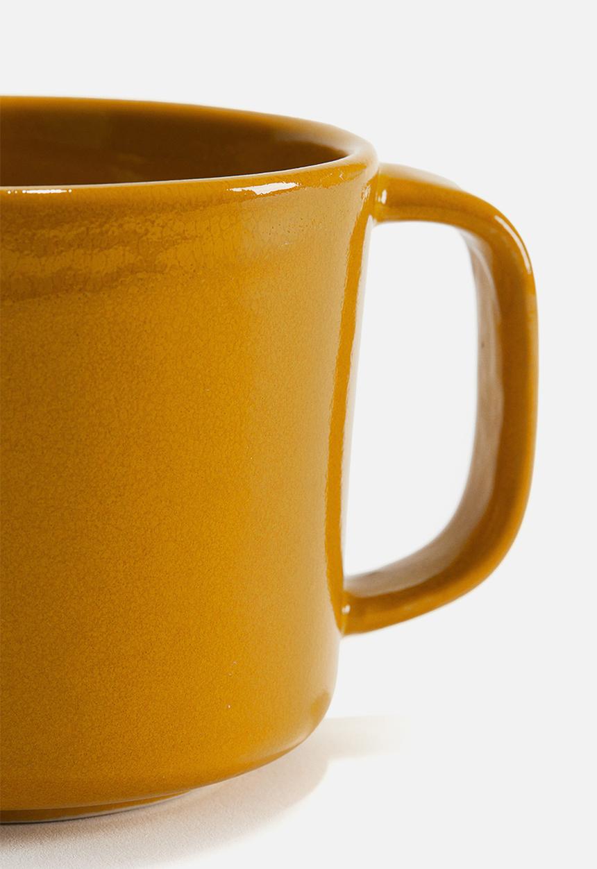 H&M - Reactive-glaze stoneware mug - yellow