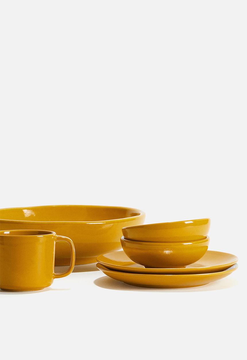 H&M - Reactive-glaze stoneware mug - yellow